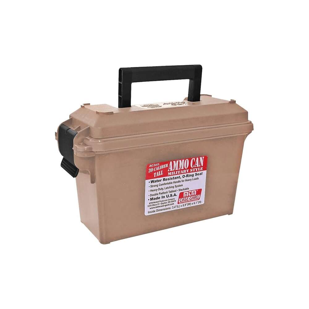 Misc. Accessories MTM Case Gard Ready Series AMMO CAN 30 CALIBER TALL